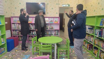 بازدید معاون توسعه کتابخانه ها و ترویج کتابخوانی از پروژه های عمرانی کتابخانه های شهر تهران