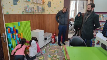 بازدید معاون توسعه کتابخانه ها و ترویج کتابخوانی از پروژه های عمرانی کتابخانه های شهر تهران