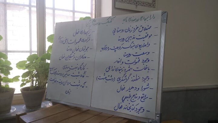 نشست هم اندیشی طرح «زنان کارآمد، روستای سر آمد» برگزار شد