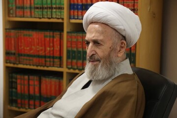 دیدار مهدی رمضانی دبیرکل نهاد با آیت الله جعفر سبحانی