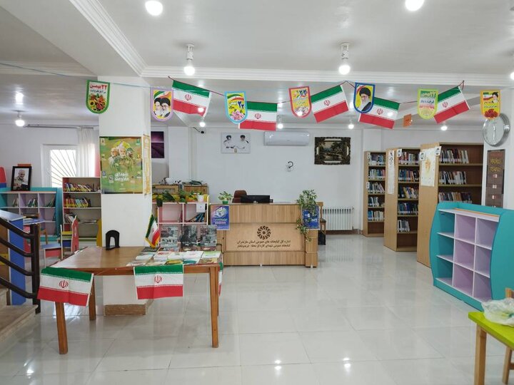کتابخانههای عمومی مازندران به استقبال چهلوپنجمین دههی فجر رفتند