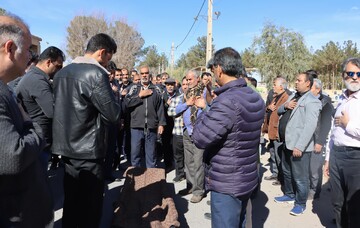 «حاج محمد شفیعی» خیر کتابخانه ساز یزدی، به فرزند شهیدش پیوست