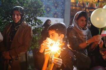 جشن پیروزی انقلاب اسلامی در کتابخانه مرکزی پارک شهر تهران