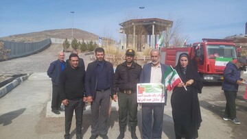 حضور کتابداران کتابخانه های عمومی استان قم در چهل و پنجمین جشن انقلاب اسلامی