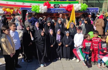 غرفه فرهنگی کتابخانه های استان کرمانشاه در 22 بهمن