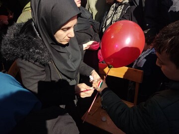 غرفه فرهنگی کتابخانه های استان کرمانشاه در 22 بهمن