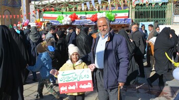 غرفه فرهنگی کتابخانه های عمومی استان کرمانشاه در روز 22 بهمن