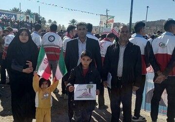 غرفه فرهنگی کتابخانه های عمومی استان کرمانشاه در روز 22 بهمن