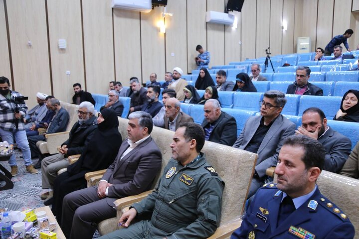 نخستین کتابوارهی «شهدای خلبان مازندران» در قائمشهر برگزار شد