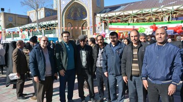 غرفه فرهنگی کتابخانه های عمومی استان کرمانشاه  روز 22 بهمن