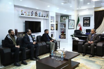 دیدار دبیرکل نهاد کتابخانه های عمومی کشور با استاندار خراسان جنوبی