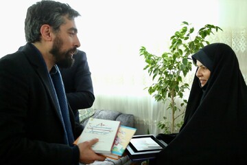 دیدار دبیرکل نهاد با خانواده شهید مدافع حرم مرتضی بصیری‌پور