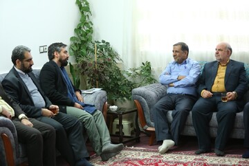 دیدار دبیرکل نهاد با خانواده شهید مدافع حرم مرتضی بصیری‌پور
