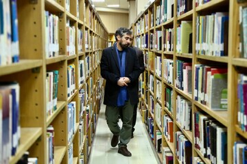 بازدید مهدی رمضانی دبیرکل نهاد از کتابخانه الغدیر بیرجند