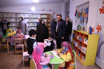 آیین افتتاح بخش کودک کتابخانه شهیدمعصومی کلاردشت_مازندران