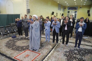 ضیافت افطاری صمیمانه کتابداران و اصحاب کتاب استان قم