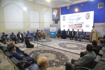 ضیافت افطاری صمیمانه کتابداران و اصحاب کتاب استان قم