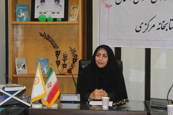 دیدار مدیرکل کتابخانه های عمومی ایلام با اعضای کتابخانه مرکزی