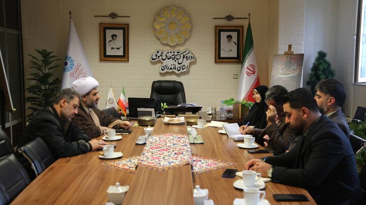 دیدار مدیرانِ کل تبلیغات اسلامی و کتابخانههای عمومی مازندران