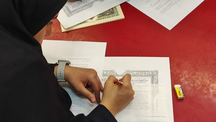 دومین دوره طرح سراسری «کتابت قرآن کریم» در قم برگزار شد