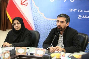 نشست خبری مهدی رمضانی دبیرکل نهاد با اصحاب رسانه استان کردستان