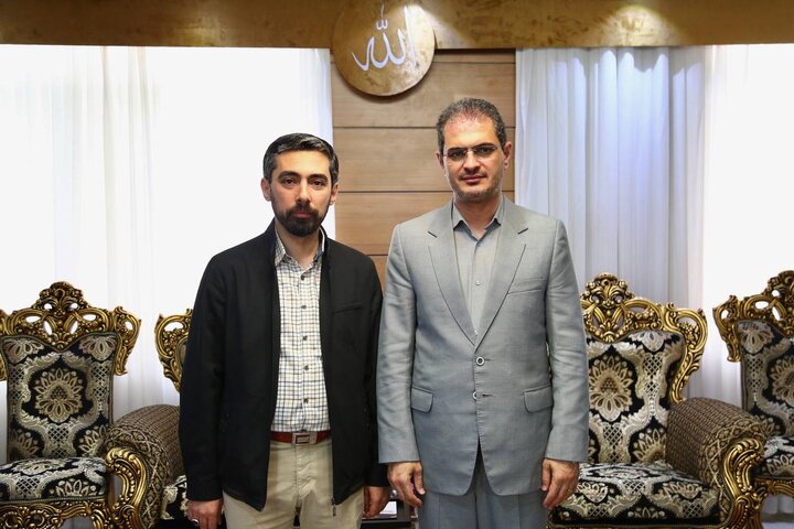 دیدار مهدی رمضانی دبیرکل نهاد با استاندار کردستان