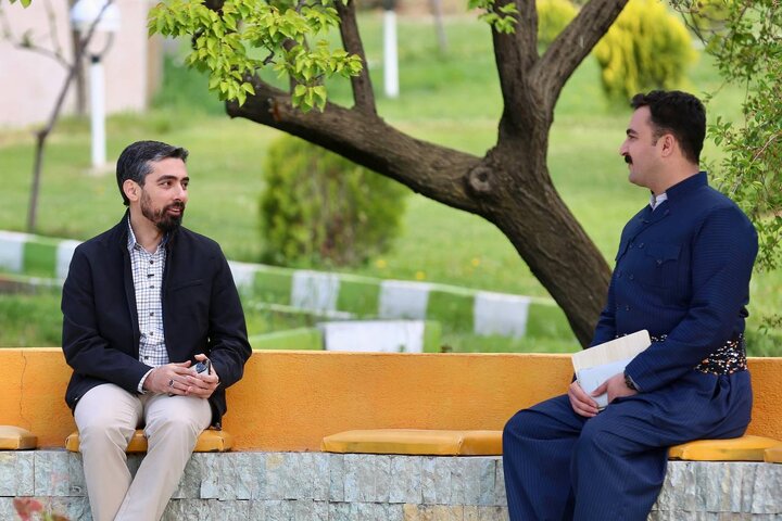 حضو مهدی رمضانی دبیرکل نهاد در برنامه روژمان سیمای کردستان