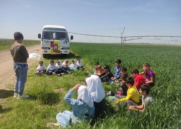 حضور در جمع عشایر استان اردبیل و برگزاری برنامه های فرهنگی و کتابخوانی