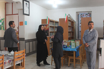 بازدید مدیرکل کتابخانه های عمومی استان ایلام از کتابخانه های عمومی شهرستان دهلران
