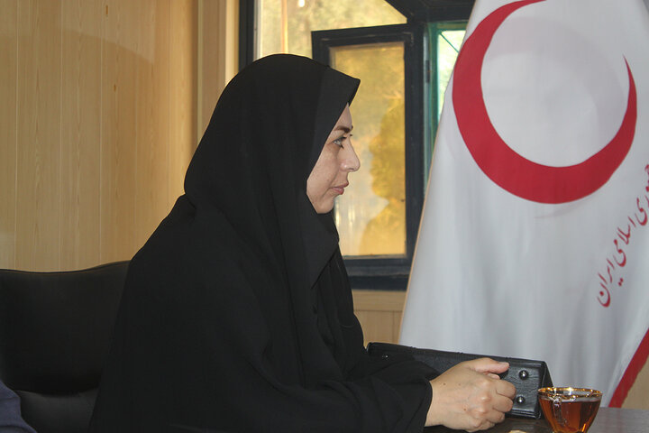 دیدار مدیران کل کتابخانههای عمومی و جمعیت هلال احمر استان ایلام