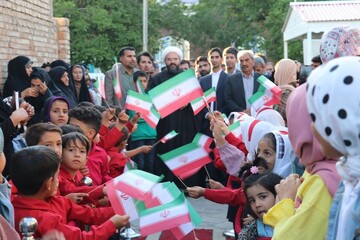 افتتاح کتابخانه عمومی برکتِ مرحوم حاج سیدمجتبی حسینی روستای شفیع آباد شهرستان بردسکن