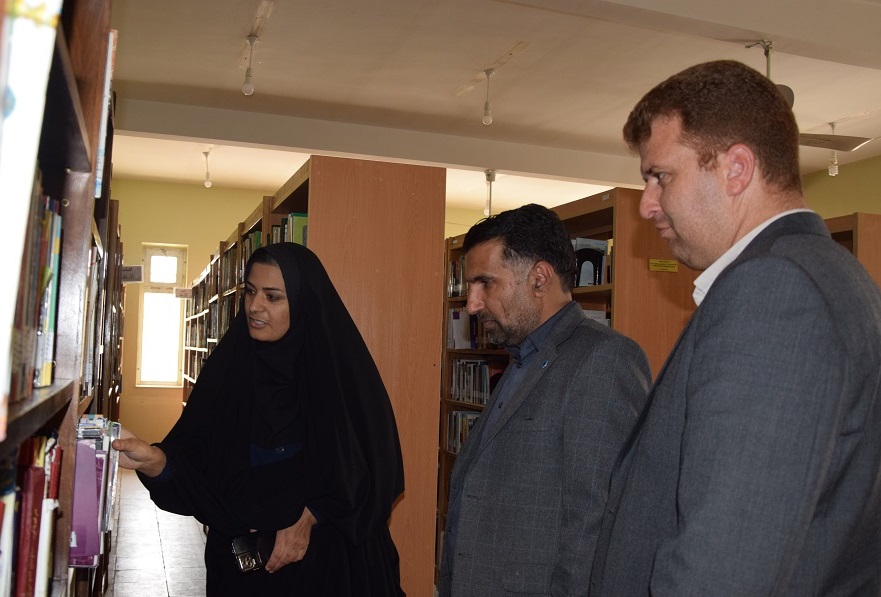 سرپرست ادارهکل کتابخانههای عمومی خراسان رضوی از کتابخانههای گناباد بازدید کرد