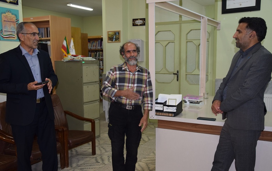 سرپرست ادارهکل کتابخانههای عمومی خراسان رضوی از کتابخانههای گناباد بازدید کرد