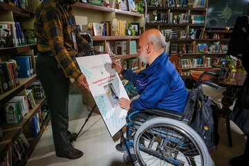 رونمایی از کتاب «مردی با آرزوهای دروبرد» در غرفه نهاد در نمایشگاه کتاب تهران