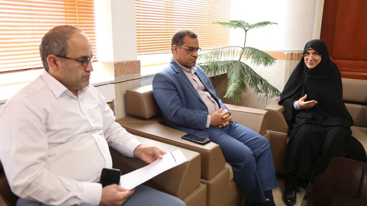 مدیرکل کتابخانههای عمومی مازندران با رئیس سازمان مدیریت و برنامهریزی استان دیدار کرد