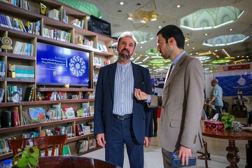 غرفه نهاد کتابخانه‌های عمومی کشور در هفتمین روز از نمایشگاه کتاب تهران