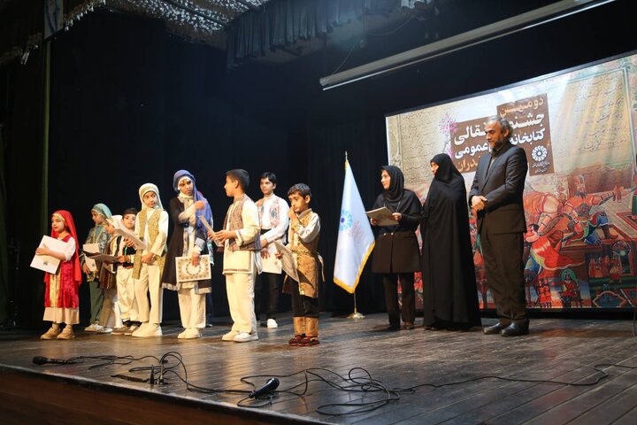 دومین جشنواره نقالی کتابخانههای عمومی استان مازندران برگزار شد