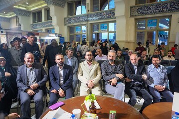 آئین رونمایی از کتاب «از چراغی دوردست» سروده غلامعلی حداد عادل