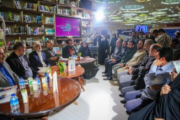 آئین رونمایی از کتاب «از چراغی دوردست» سروده غلامعلی حداد عادل