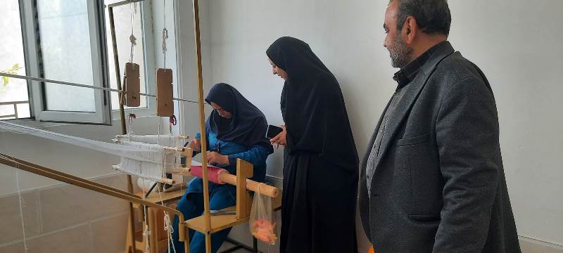 بازدید کتابداران دامغانی از مرکز توانبخشی معلولین دختران حضرت فاطمه(س)