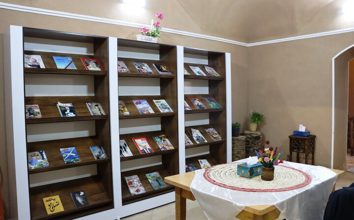 کتابخانه عمومی کمالالدین وحشی بافقی افتتاح شد