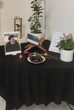 فضاسازی کتابخانه های عمومی استان کرمان به مناسبت شهادت رئیس جمهور