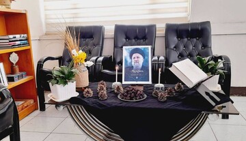 فضاسازی کتابخانه های عمومی استان کرمان به مناسبت شهادت رئیس جمهور