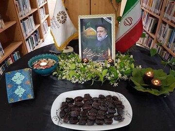 کتابخانه های عمومی مازندران سیاه پوش شدند