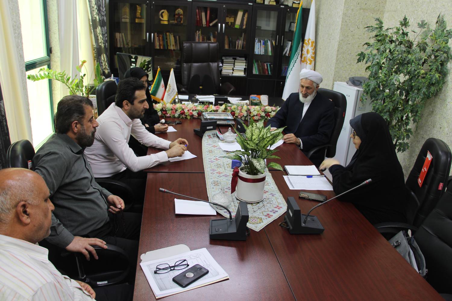 دیدار مدیرکل کتابخانههای عمومی گلستان با مدیرعامل مجمع خیرین استان