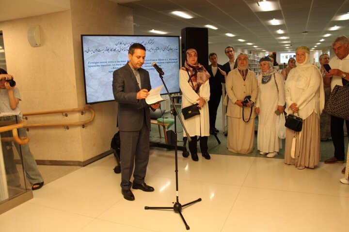 نمایشگاه آثار دوسالانه بینالمللی کارتون کتاب در کتابخانه ملی تاتارستان افتتاح شد