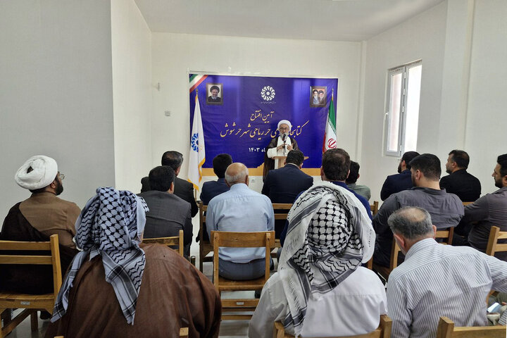 ساختمان جدید کتابخانه عمومی حر ریاحی شهرستان شوش افتتاح شد