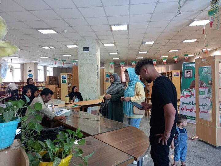۲۱ باب کتابخانه عمومی منتخب استان تهران در ۱۱ شهرستان شعبه اخذ رأی شد