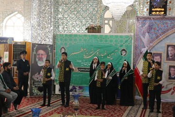 آیین غبارروبی آستان مقدس امامزاده یحیی بن زید(ع) میامی مشهد با حضور سرپرست اداره کل کتابخانه های عمومی خراسان رضوی