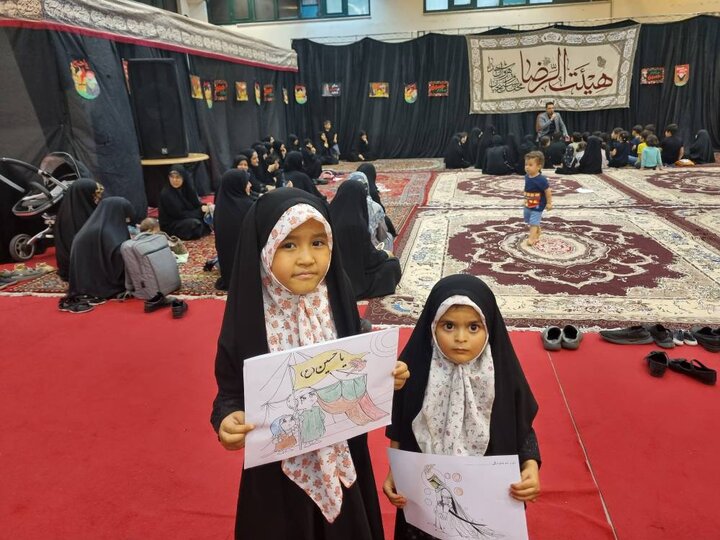 اجرای برنامههای متنوع فرهنگی در حسینیه بچههای بهشت در دهه اول ماه محرم